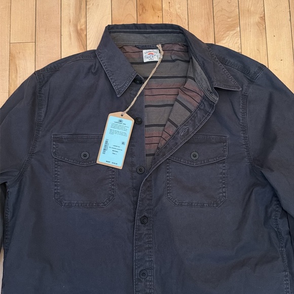 NWT Faherty Lakeside CPO Jacket - Picture 4 of 9